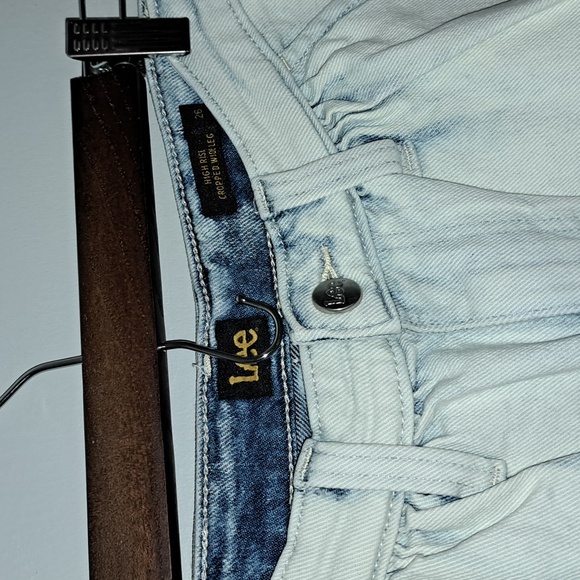 ✨️LEE Jeans Cropped wide leg High-rise - Picture 2 of 6